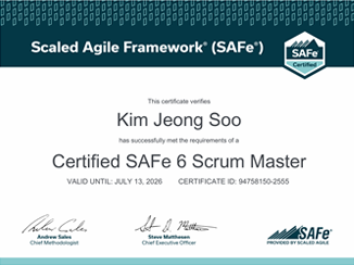 Certiried SAFe 6 Serum Master